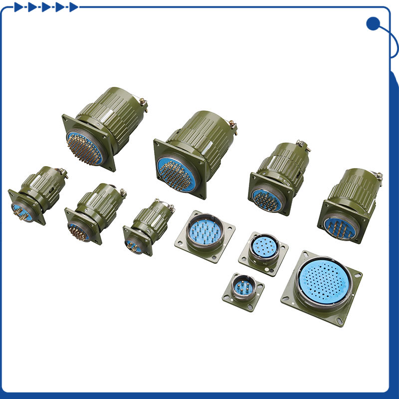 Connecteurs circulaires rapides en métal rond en métal